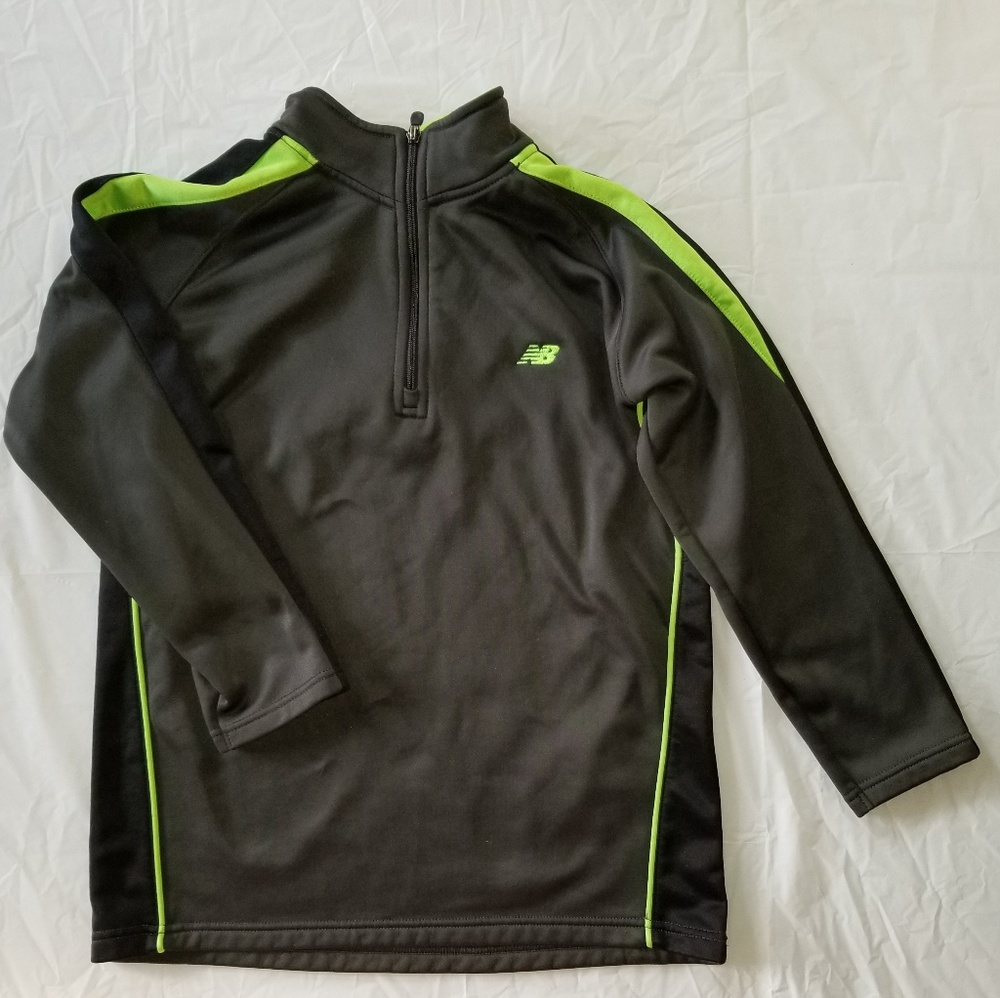 Boys Medium 10/12 New Balance 1/4 Zip Pullover
